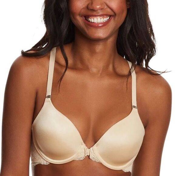 Maidenform Latte Lift One Fab Fit Everyday Full Coverage Racerback Bra 40C - Picture 1 of 5
